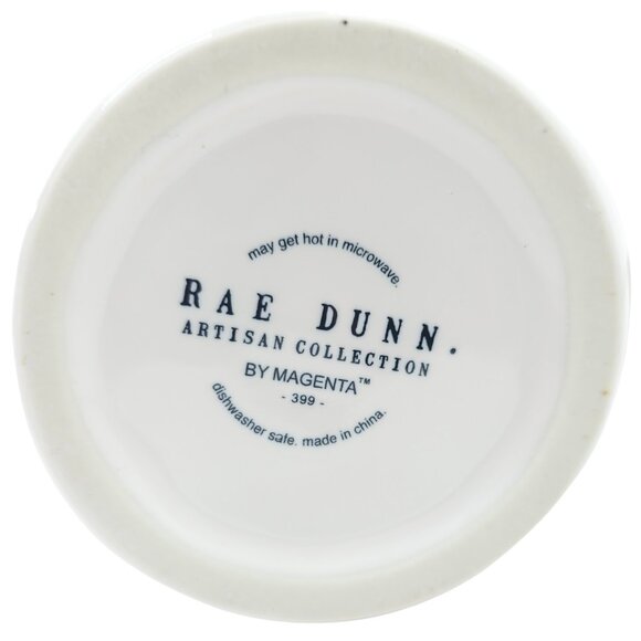 Rae Dunn “joy to the world” Wide Handle Ceramic Coffee Mug - Picture 8 of 8